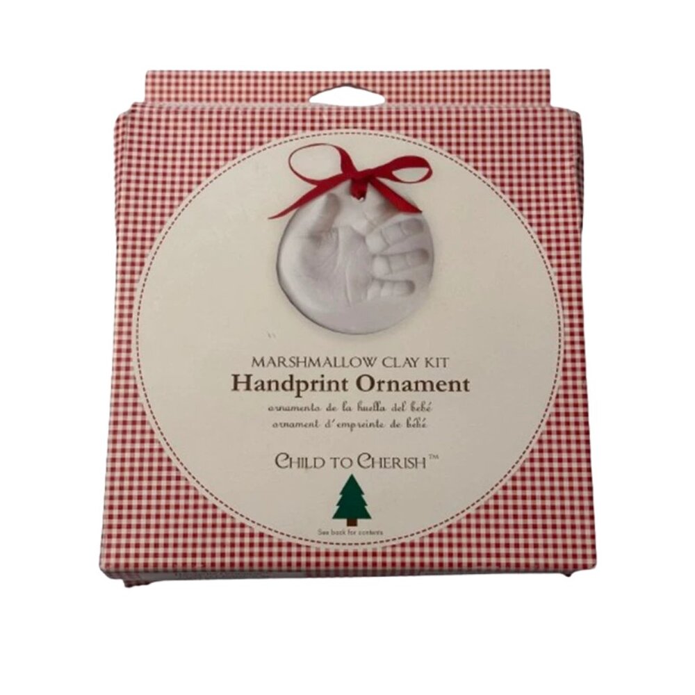 Child to Cherish Handprint Ornament Kit Baby Keepsake Gift Set NEW